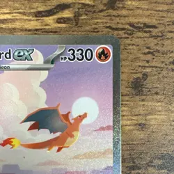 Pokemon Charizard ex 199/165 Special Illustration Rare Scarlet Violet 151 NM - Image 3