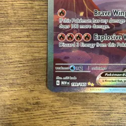 Pokemon Charizard ex 199/165 Special Illustration Rare Scarlet Violet 151 NM - Image 4