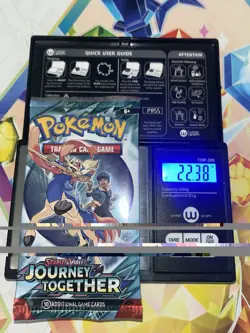 Heavy! Over 22.38 Gram Pokemon Journey Together Booster Pack Sealed - Image 1
