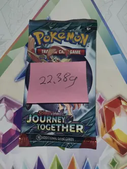 Heavy! Over 22.38 Gram Pokemon Journey Together Booster Pack Sealed - Image 2