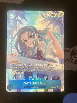 Nefeltari Vivi EB03-024 Alt Art SR Extra Booster: One Piece Heroines English - Image 2