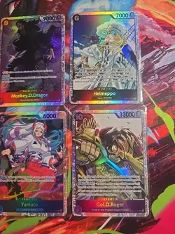 One Piece TcG Card Game 10 Card SR Lot - Image 4