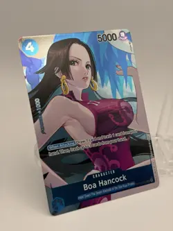 Boa Hancock Box Topper OP02-059 Paramount War Foil One Piece NM ENGLISH - Image 2