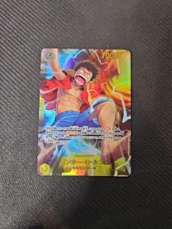 ONE PIECE Card Monkey D. Luffy OP15-119 SEC Adventure on KAMI's Island Japanese - Image 1