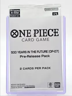 ONE PIECE 500 YEARS IN THE FUTURE 2024 SEALED 2-CARD PRE-RELEASE A Q5600 - Image 1