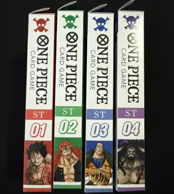 One Piece STARTER DECK BUNDLE (ST-01, 02, 03, 04) FACTORY SEALED [English] - Image 1