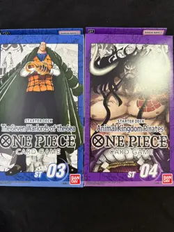 One Piece STARTER DECK BUNDLE (ST-01, 02, 03, 04) FACTORY SEALED [English] - Image 3