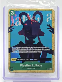 FLEETING LULLABY 2022 ONE PIECE PRE-RELEASE PROMO SEALED #P-057 Q5600 - Image 1