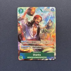 One Piece English OP14-027 Shanks R Alt Art The Azure Sea's Seven - Image 1