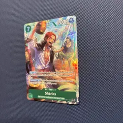 One Piece English OP14-027 Shanks R Alt Art The Azure Sea's Seven - Image 2