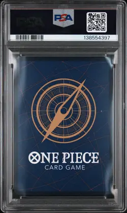 2025 ONE PIECE PRB02-PREMIUM BOOSTER VOL.2 SPECIAL ALT ART #007 SHANKS PSA 10 - Image 2