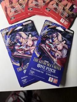 ONE PIECE Sleeved Booster Pack LOT OF 5 - 3x EB-03 - 2x OP-14 Sealed - Image 4
