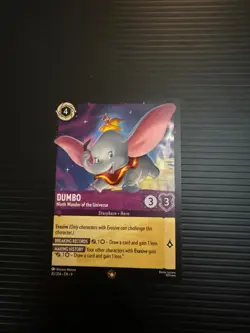 Dumbo - Ninth Wonder of the Universe 45/204 Fabled Regular - Legendary Lorcana - Image 1
