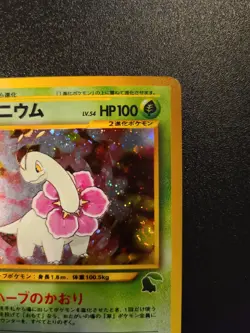 Meganium No.154 Holo Intro Pack Chikorita Deck Japanese Pokemon Card MP Rare - Image 3