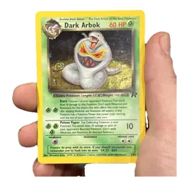 Pokemon Dark Arbok Holo Rare Team Rocket 2/82 Stage 1 60 HP Card - Image 1