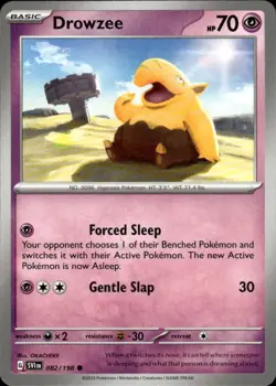 Pokemon TCG Card Drowzee Psychic Normal SV01: Scarlet & Violet Base Set SVI 082/ - Image 1
