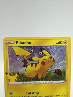 Pokemon Pikachu - (General Mills) SWSH039 Holo 25th Anniversary Promo Card - Image 2