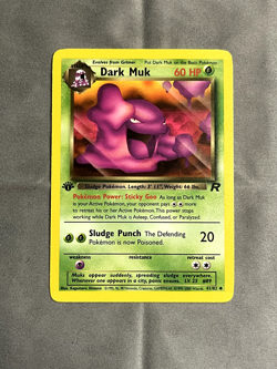 1st Edition Dark Muk 41/82 - Team Rocket - Pokemon Card - Near Mint (NM) - Image 1