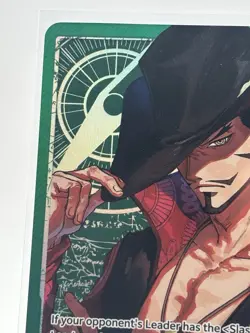 Bandai Dracule Mihawk Leader One Piece Card Game OP14-020 alt art - Image 3