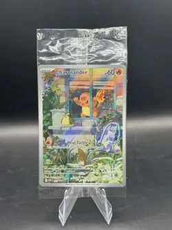 Sealed Charmander - Holo Promo SV: Scarlet & Violet Promo Cards 044 NM - Image 1
