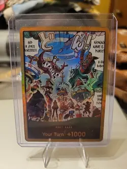 DON!! Card (Egghead) (Gold) The Azure Sea's Seven Foil - Image 1
