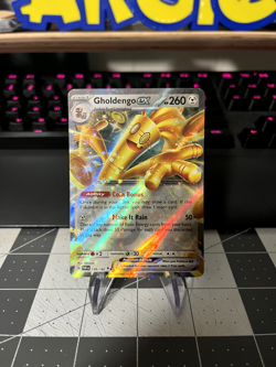 Gholdengo EX 139/182 Double Rare - Paradox Rift Pokemon Card - NM - Image 1