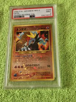 5pc. Graded PSA 8 & 9 Card Lot Pokemon Center, Vintage & Japanese - Image 3