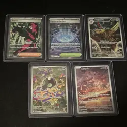 Pokemon TCG 5 Card Lot - Atticus, Mystery Garden, Masquerain, Shroodle, Maspirit - Image 1