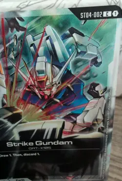 Promo Alt Art Strike Gundam Card Game Starter Deck Event Foil CCG TCG Anime - Image 3