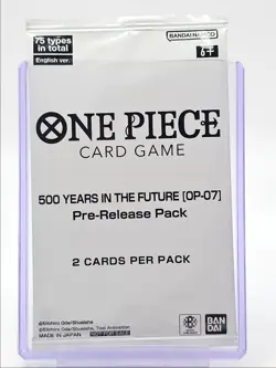 ONE PIECE 500 YEARS IN THE FUTURE 2024 SEALED 2-CARD PRE-RELEASE C Q5600 - Image 1