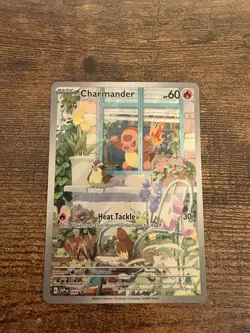 Charmander Pokemon TCG 044 Holo Promo Card Scarlet & Violet Heat Tackle 60 HP - Image 5