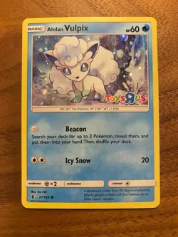Alolan Vulpix - (Toys R Us Promo) 021/145 Miscellaneous Cards & Products Holo NM - Image 1