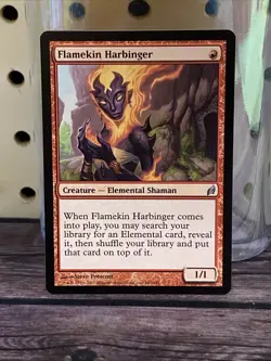 Flamekin Harbinger 167 Lorwyn Regular MTG TCG CARD LP - Image 1