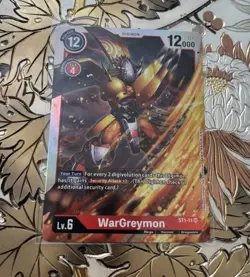 Digimon Card Game WarGreymon ST1-11 SR - Image 1