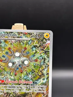 Pokemon TCG Magneton SV 159 Black Star Promo Card Surging Sparks #159 - Image 4