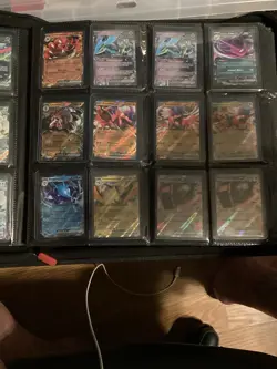 Huge Pokemon Ultra Rare EX Binder Lot of Cards See Description - Image 1