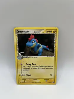 Croconaw Delta Species 27/101 Dragon Frontiers Uncommon Pokemon Card TCG - Image 1