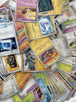 1000 Japanese Pokemon Cards UNSEARCHED Bulk Lot - C/UC -(NM/LP) - Image 1