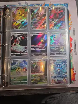 Pokemon Card Lot Binder V/VMAX IR Hits Ex 180 Cards NM Full Art - Image 3
