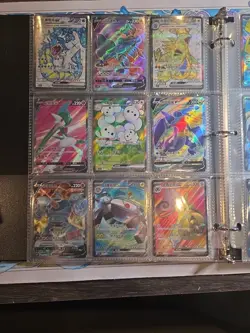 Pokemon Card Lot Binder V/VMAX IR Hits Ex 180 Cards NM Full Art - Image 4