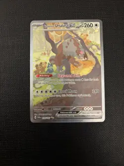 Pokemon TCG Bloodmoon Ursaluna EX Twilight Masquerade Card 216/167 SIR - Image 1