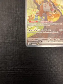 Pokemon TCG Bloodmoon Ursaluna EX Twilight Masquerade Card 216/167 SIR - Image 4