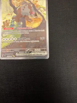 Pokemon TCG Bloodmoon Ursaluna EX Twilight Masquerade Card 216/167 SIR - Image 5