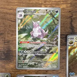 Pokemon TCG Scarlet Violet SIRs 6 Cards Tangela Nidoking Omanyte *ACTUALLY* NM - Image 5