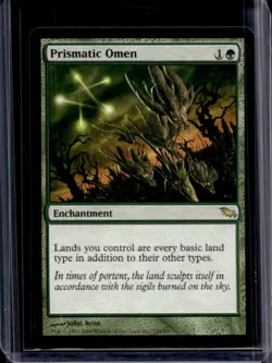 2008 Magic MTG Shadowmoor Prismatic Omen #126 - Image 1