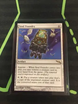 MTG Magic The Gathering Soul Foundry Rare Artifact Commander - Image 1
