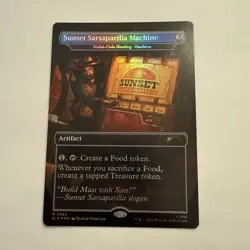 Sunset Sarsaparilla Machine-Nuka-Cola Vending Machine FOIL 2462 SLD MTG Unplayed - Image 1
