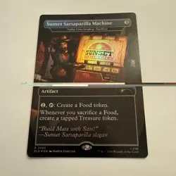 Sunset Sarsaparilla Machine-Nuka-Cola Vending Machine FOIL 2462 SLD MTG Unplayed - Image 2