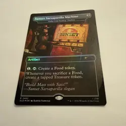 Sunset Sarsaparilla Machine-Nuka-Cola Vending Machine FOIL 2462 SLD MTG Unplayed - Image 3
