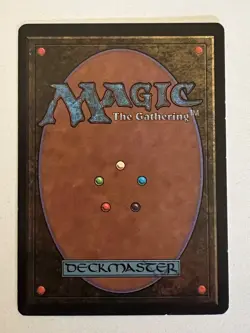 Magic the Gathering MTG Beta Cursed Land NM- (Beta Bob) - Image 2